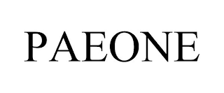 PAEONE trademark