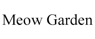 MEOW GARDEN trademark