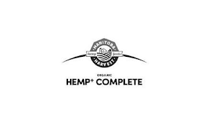 • MANITOBA • • HARVEST • HEMP FOODS ORGANIC HEMP+ COMPLETE trademark