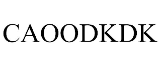 CAOODKDK trademark