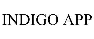 INDIGO APP trademark