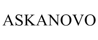 ASKANOVO trademark