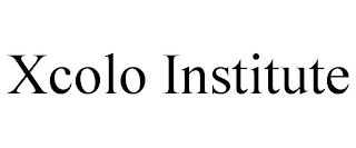 XCOLO INSTITUTE trademark