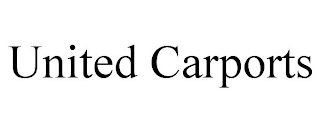 UNITED CARPORTS trademark