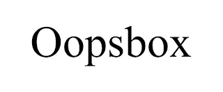 OOPSBOX trademark