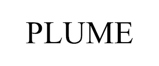 PLUME trademark