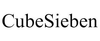 CUBESIEBEN trademark