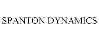 SPANTON DYNAMICS trademark