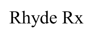 RHYDE RX trademark