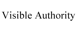 VISIBLE AUTHORITY trademark