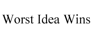 WORST IDEA WINS trademark