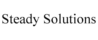 STEADY SOLUTIONS trademark