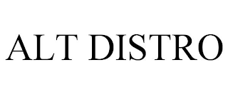 ALT DISTRO trademark