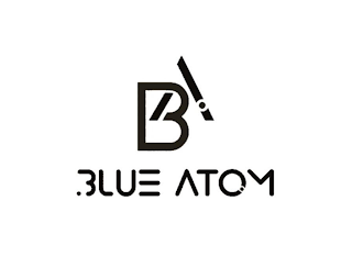 B A BLUE ATOM trademark