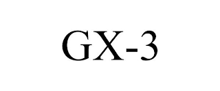 GX-3 trademark