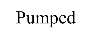 PUMPED trademark