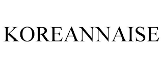 KOREANNAISE trademark