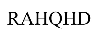 RAHQHD trademark