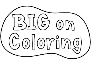 BIG ON COLORING trademark