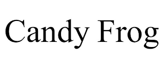 CANDY FROG trademark