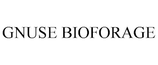 GNUSE BIOFORAGE trademark