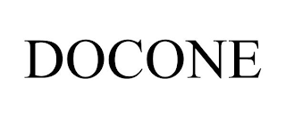 DOCONE trademark