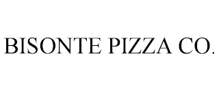 BISONTE PIZZA CO. trademark