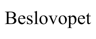 BESLOVOPET trademark