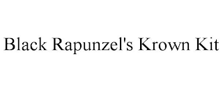 BLACK RAPUNZEL'S KROWN KIT trademark