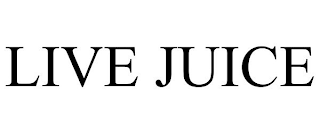 LIVE JUICE trademark