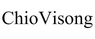 CHIOVISONG trademark