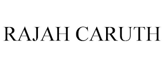 RAJAH CARUTH trademark