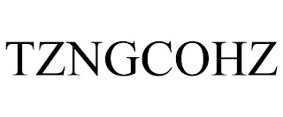 TZNGCOHZ trademark