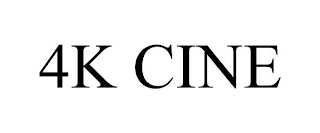 4K CINE trademark