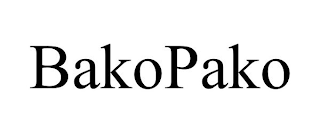 BAKOPAKO