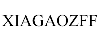 XIAGAOZFF