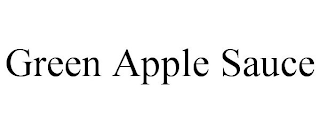 GREEN APPLE SAUCE