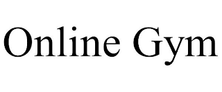 ONLINE GYM