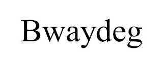 BWAYDEG