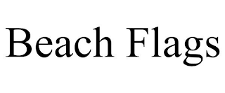 BEACH FLAGS