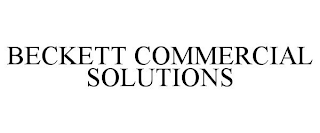 BECKETT COMMERCIAL SOLUTIONS