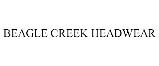 BEAGLE CREEK HEADWEAR