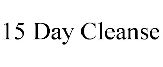 15 DAY CLEANSE