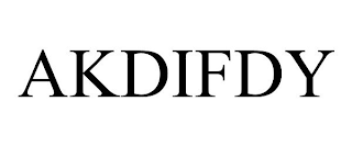 AKDIFDY