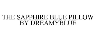 THE SAPPHIRE BLUE PILLOW BY DREAMYBLUE