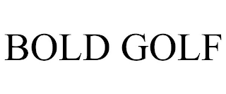 BOLD GOLF