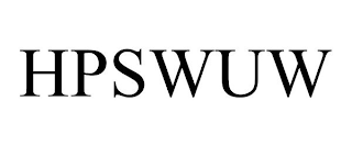 HPSWUW
