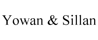 YOWAN & SILLAN