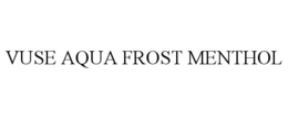 VUSE AQUA FROST MENTHOL