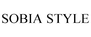 SOBIA STYLE